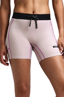 Striped Cadence 5" Compression Short W