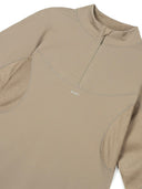 FuzzFleece Octa Half Zip Long Tee M