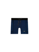 Striped Cadence 5" Compression Short W