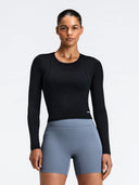 Geomesh Long Sleeve Performance Tee W