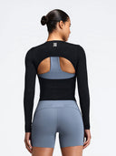 Geomesh Long Sleeve Performance Tee W