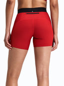Striped Cadence 5" Compression Short W