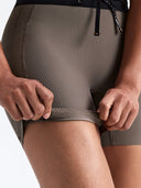 Striped Cadence 5" Compression Short W