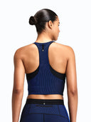 Striped Cadence VN Crop W