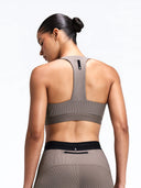 Striped Cadence Scoopneck Bra W