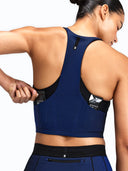 Striped Cadence VN Crop W