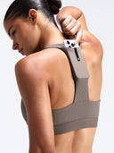 Striped Cadence Scoopneck Bra W