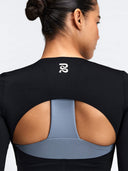 Geomesh Long Sleeve Performance Tee W