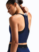 Striped Cadence VN Crop W