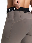 Striped Cadence 5" Compression Short W