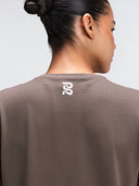 Micromesh SS Crop Tee W