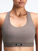 Striped Cadence Scoopneck Bra W