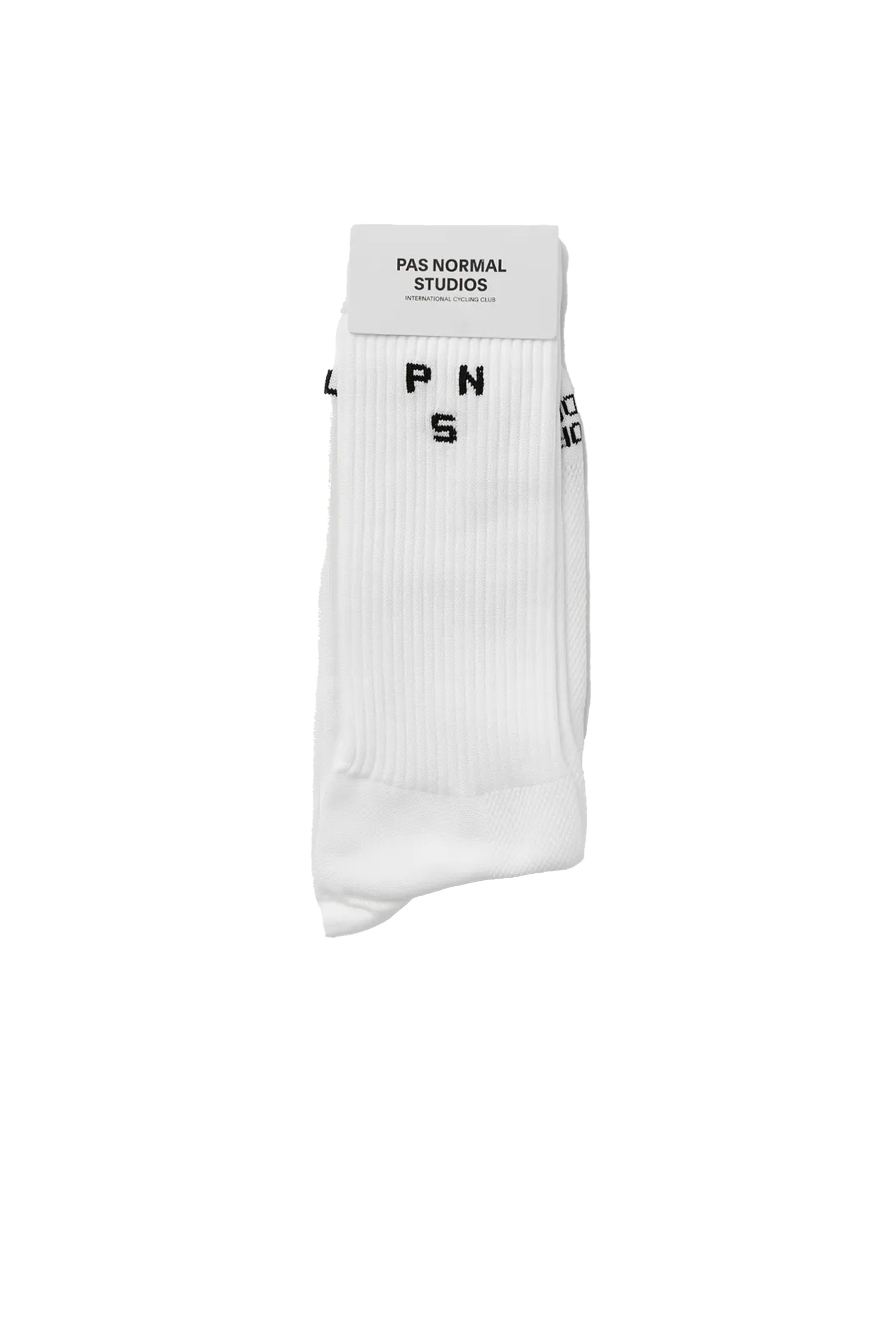 PAS NORMAL STUDIOS Off-Race Ribbed Socks STATION 