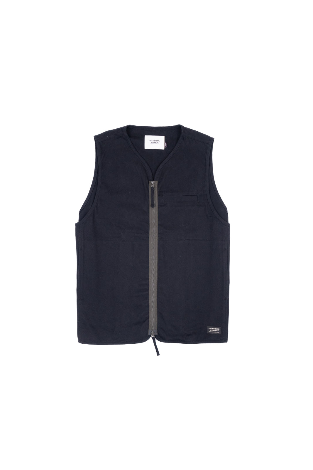 Pas Normal Studios Off-Race Cotton Twill Vest | STATION 