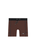 Striped Cadence 5" Compression Short W