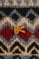 Jacquard Knit Crew Neck