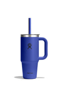 24 OZ Travel Tumbler Clear Lid